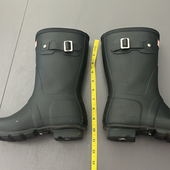 Hunter original short black matte rain boots - Picture 2 of 7